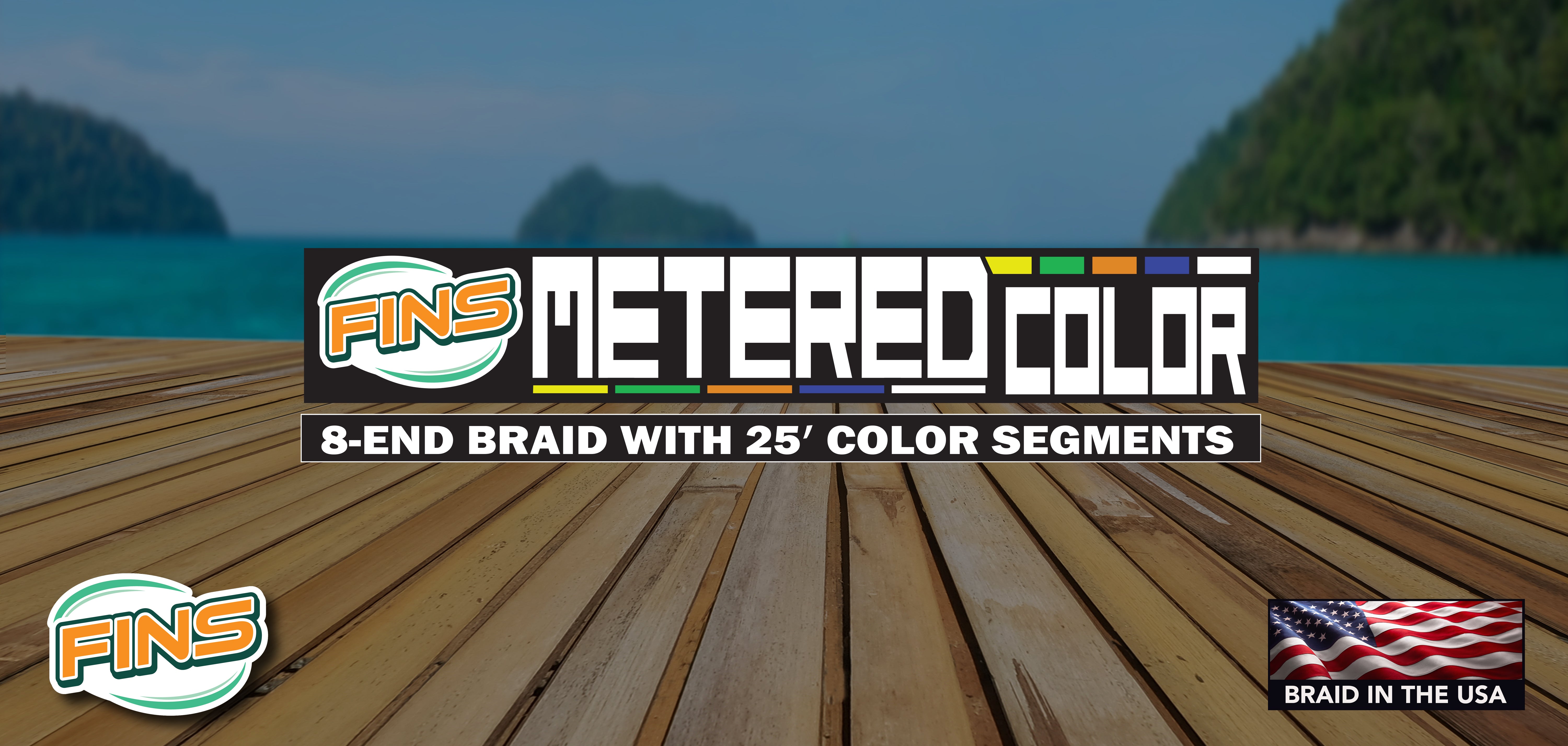 FINS Metered Color Braids – FINS Braids